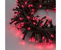 Catena 300 led rosso 12,5 metri	